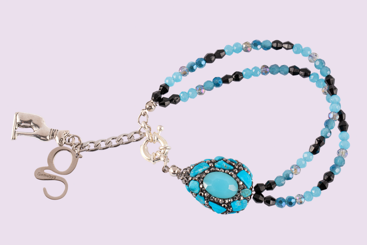 Midnight Bastet bracelet